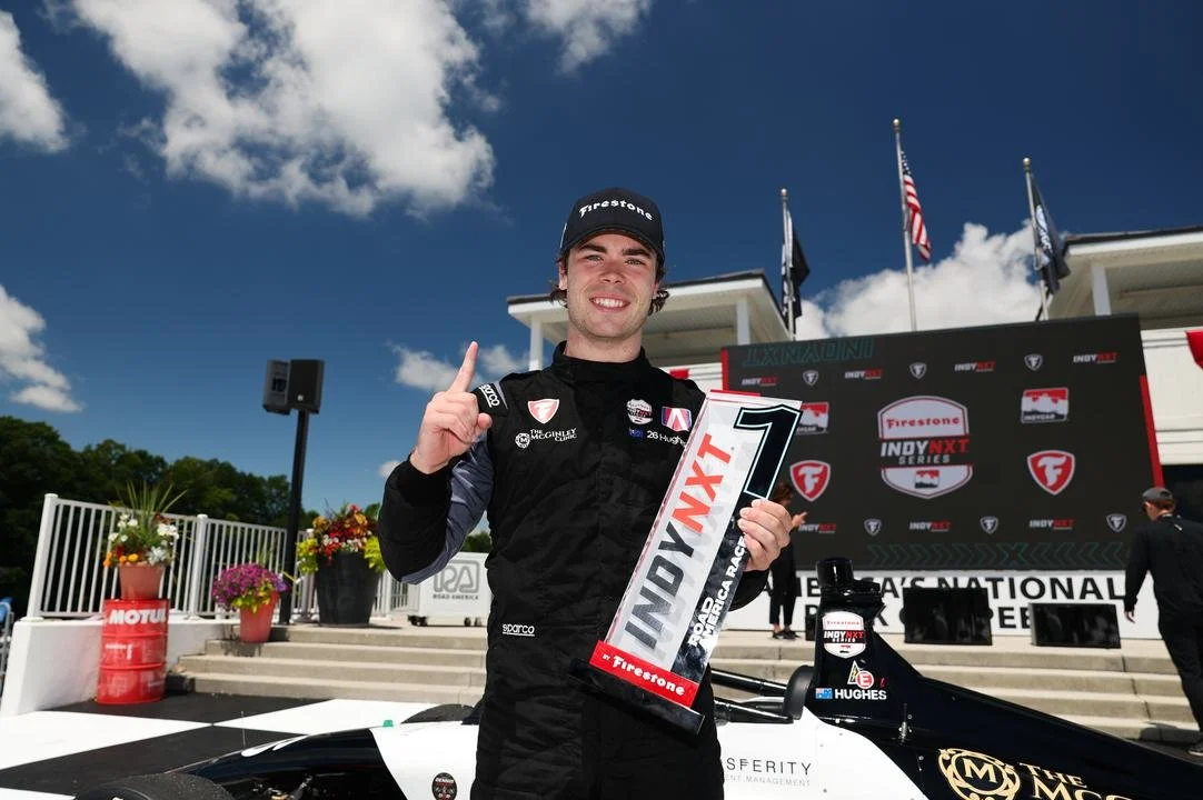 Hughes Takes INDY NXT Race 1 at Road America