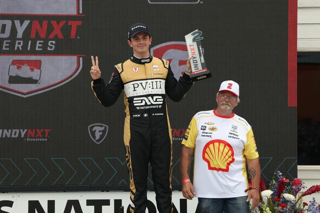 De Tullio DQ’d, Nannini Declared INDY NXT Race 2 Winner at Road America