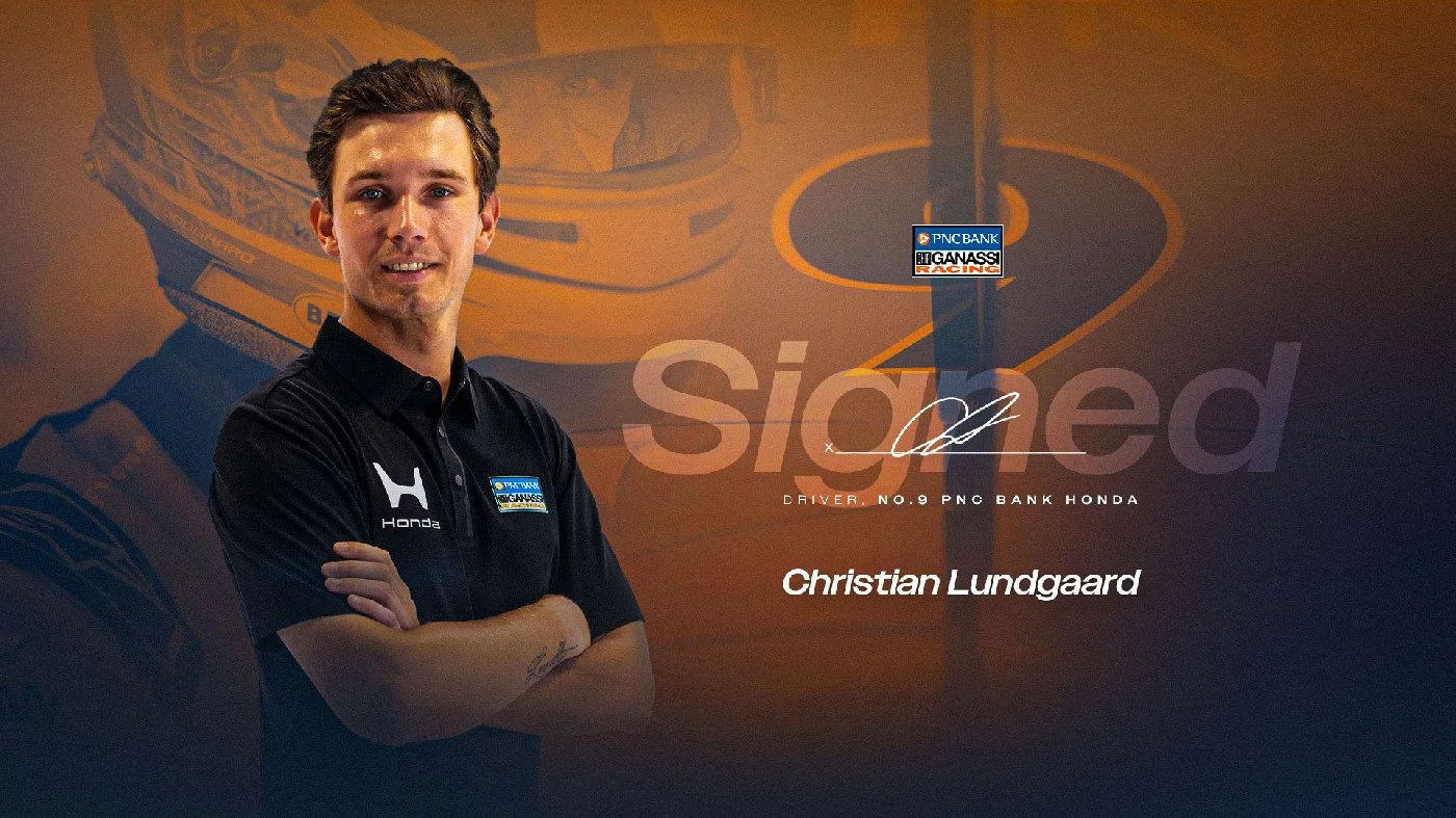 As Expected, It’s Lundgaard to Ganassi