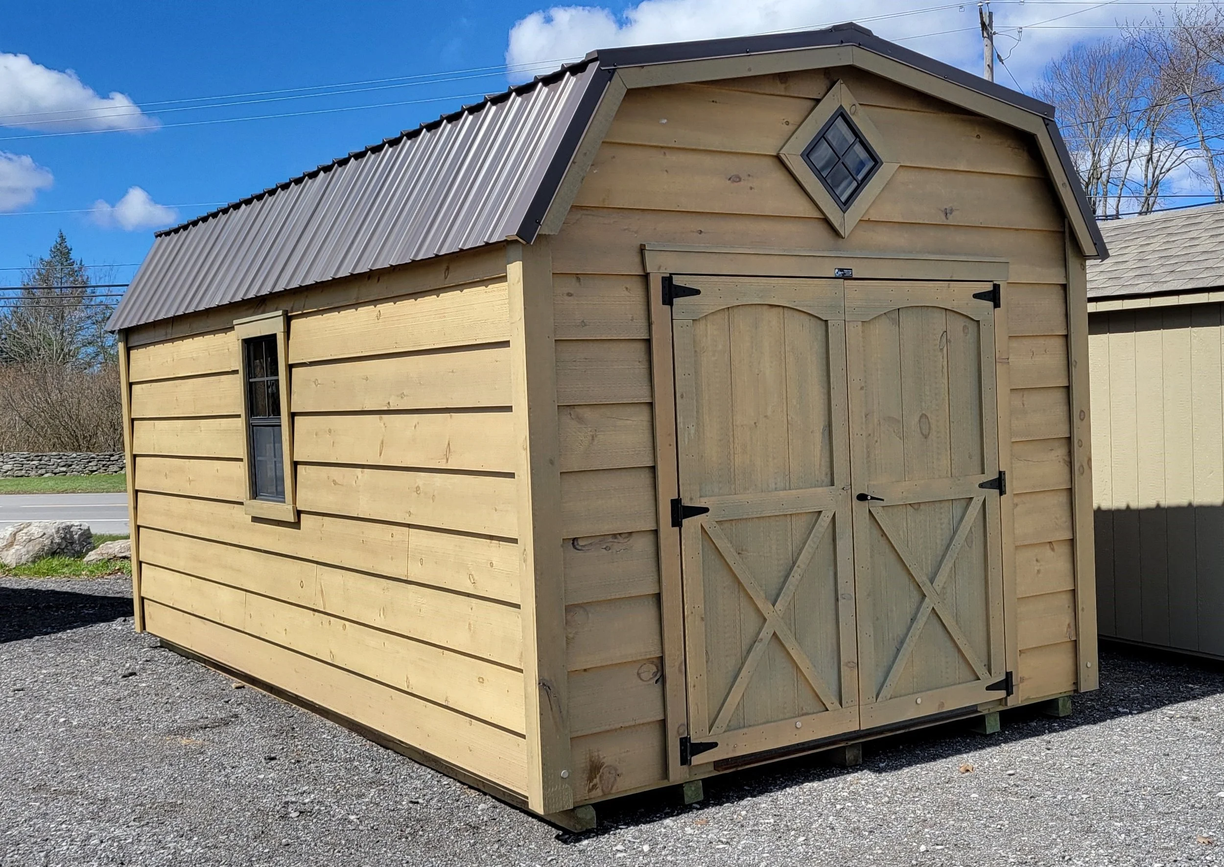 In-stock & custom made sheds available in Clarence, NY — Homestead Designs