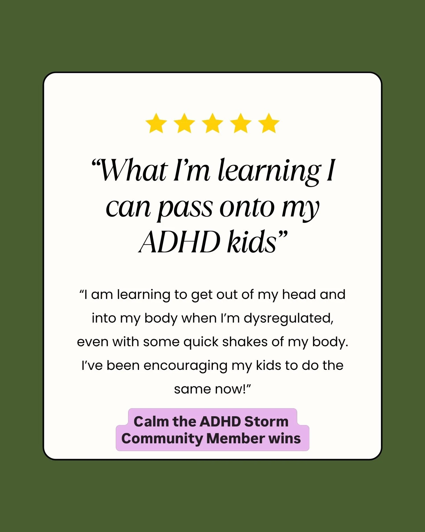 Comment / DM &lsquo;RESET&rsquo; to join my membership for late diagnosed women with ADHD 🦋

Check out these amazing wins from current members.

The Calm the ADHD Storm Community is a
A private online space for late-diagnosed women who want to feel 