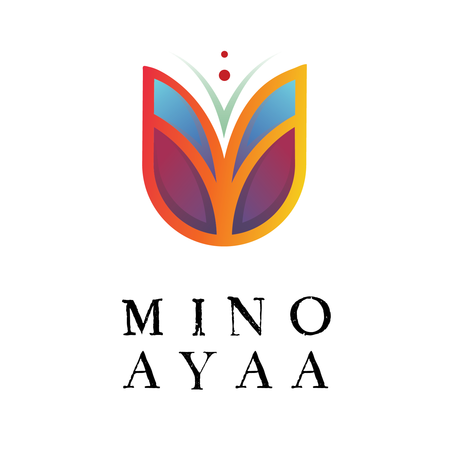 It was very important to the client to have LOTS of color represented in the logo.