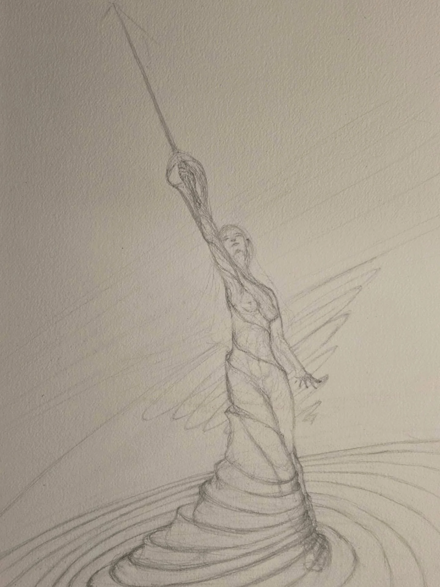 Thinking on "e-plus" 
Cleaning up the concept a little
I wonder if my content shadow-bans me...

Working on a project for someone currently, so this may not see any progress until next week 

#wipart #fantasyart #positron #drawing