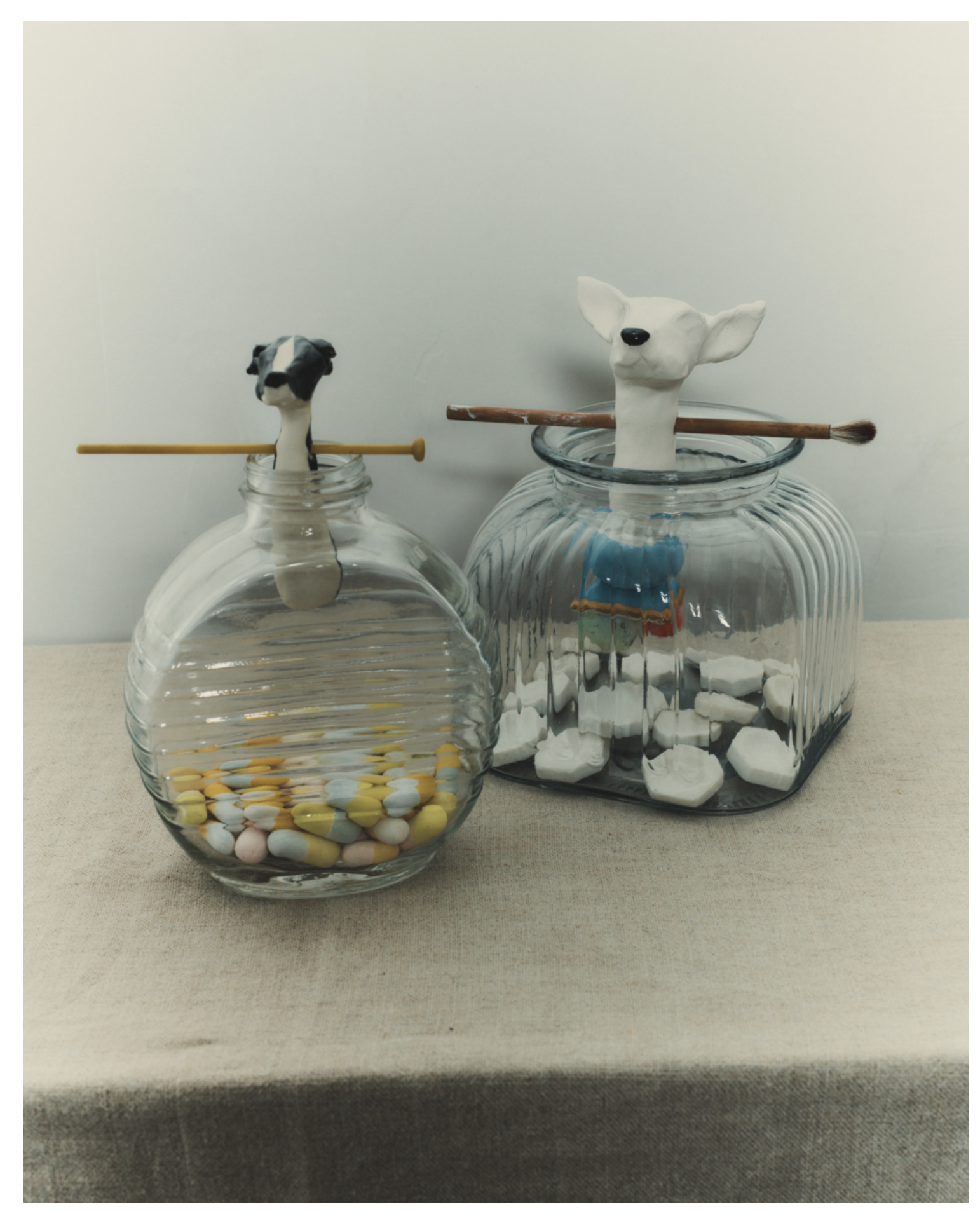 Yes Sir no Sir, Oigall Projects exhibtion 'Puppets, Puppets, everyone loves Puppets.' 2025