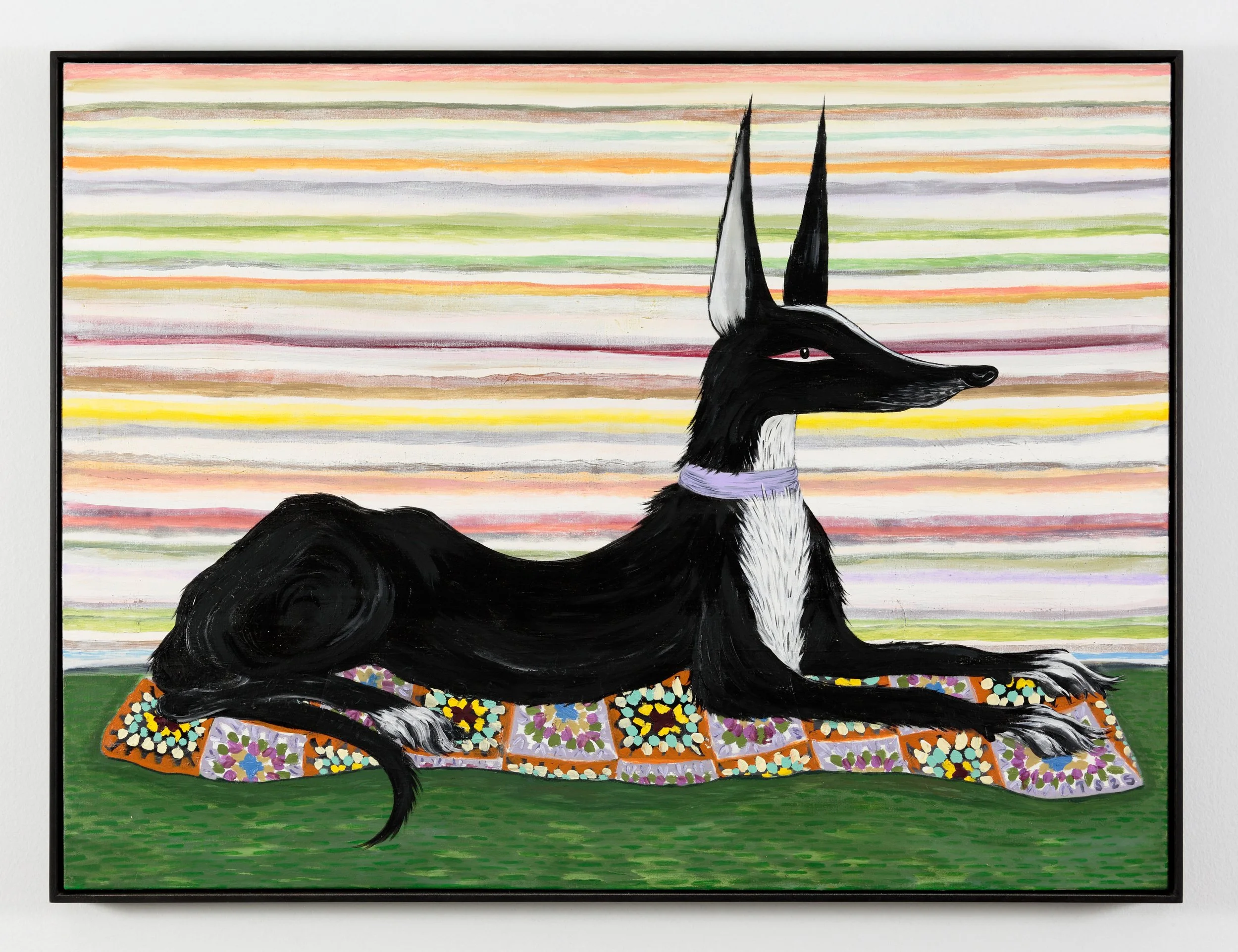 The Glue, oil on linen, 2025, 91.5 x 122cm (framed)