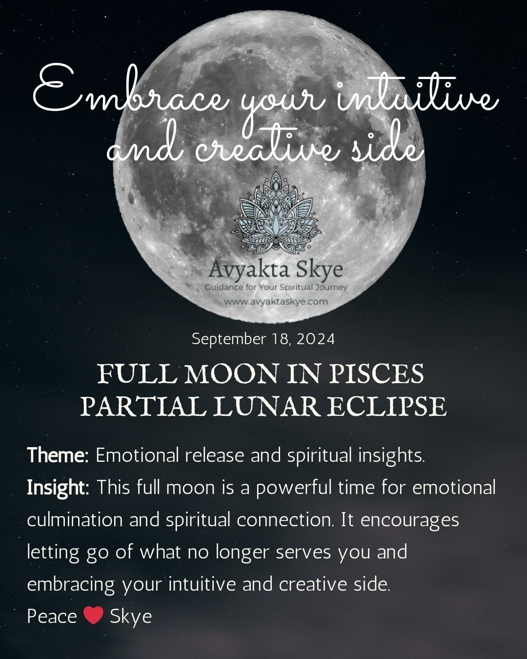 Full Moon in Pisces Lunar Eclipse - 
#Moon #MoonPhases #FullMoon #LunarCycle #MoonMagic #NatureLovers #NightSky #Eclipse