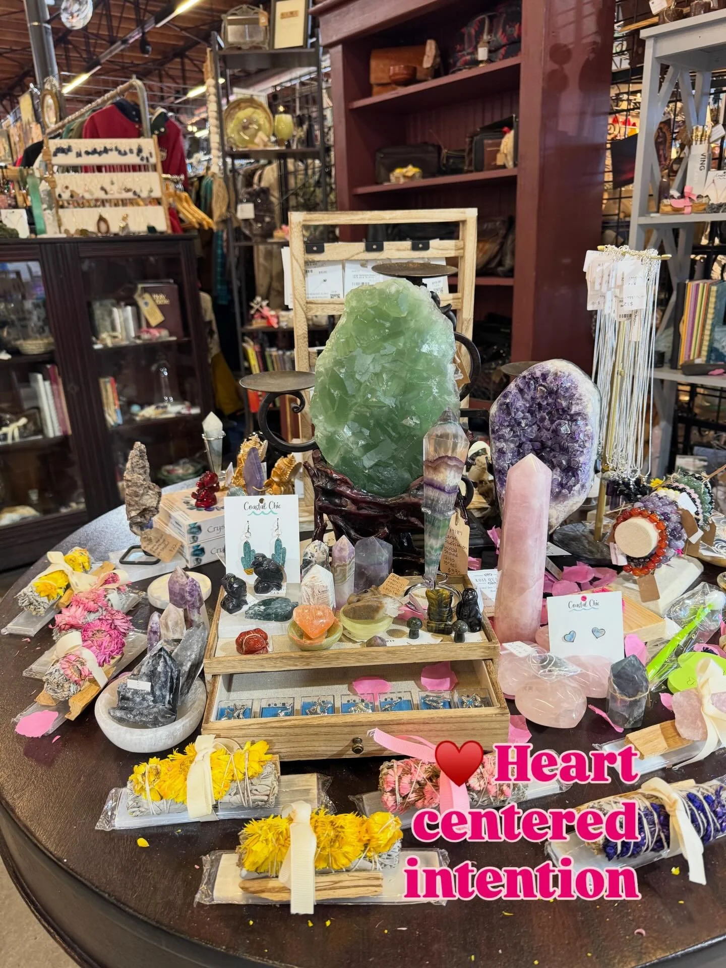 ✨ A Space of Intention at Midtown Merchants ✨

Each crystal is offered as a reminder to slow down, ground, and choose with awareness. These are not tools to fix, but to support mindfulness, clarity, and heart-centered intention.

Notice what draws yo