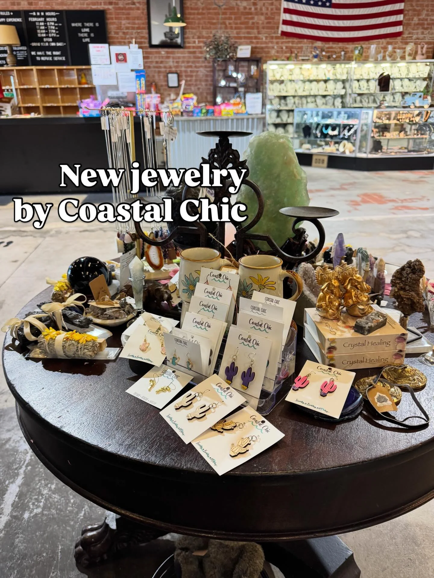New arrivals from Coastal Chic 🤍
Thoughtfully designed jewelry inspired by coastal beauty, desert charm, and everyday wearability. Each piece brings a playful energy&mdash;perfect for adding a touch of personality to your day.

Now available in-stor
