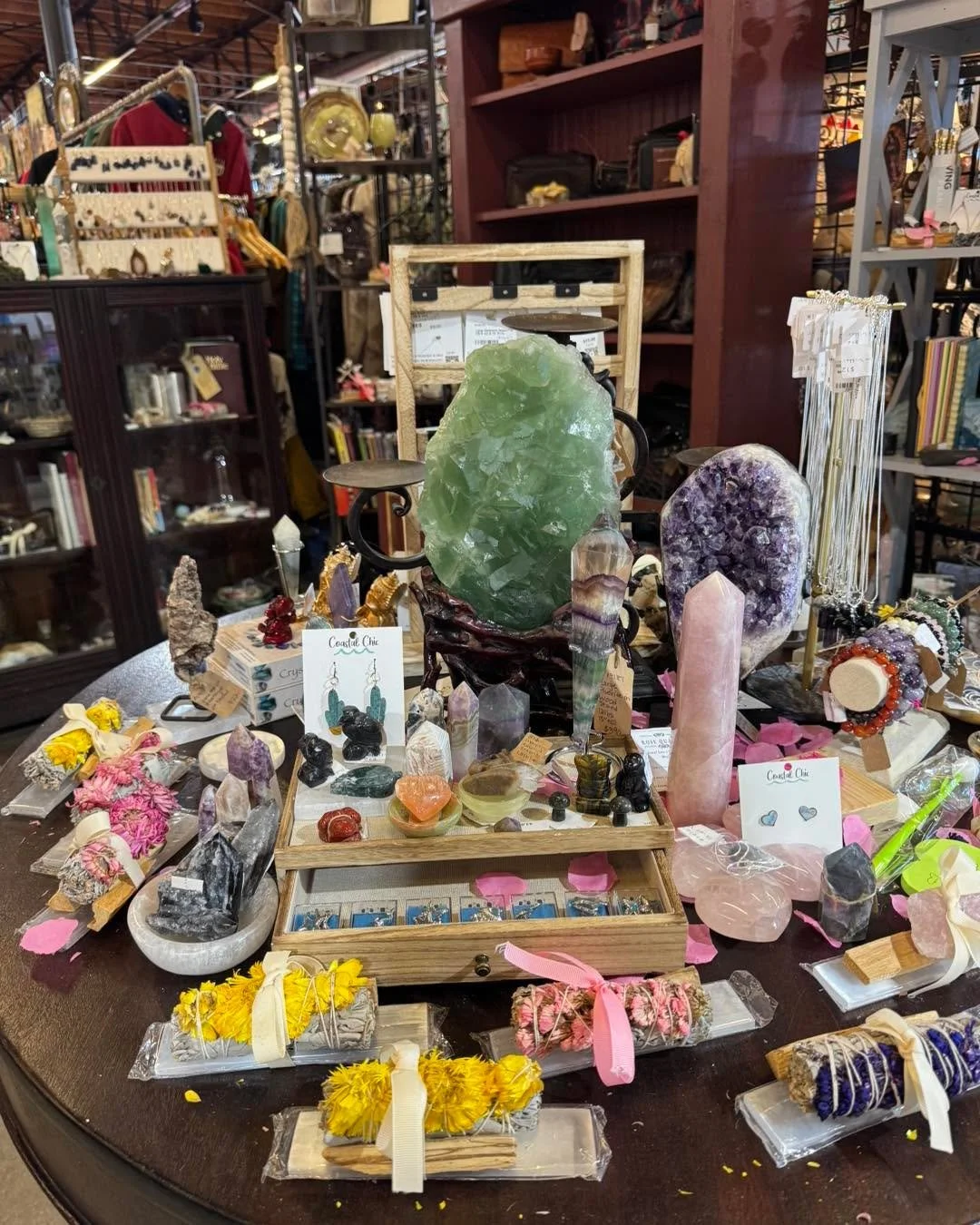 ✨ A Space of Intention at Midtown Merchants ✨

Each crystal is offered as a reminder to slow down, ground, and choose with awareness. These are not tools to fix, but to support mindfulness, clarity, and heart-centered intention.

Notice what draws yo