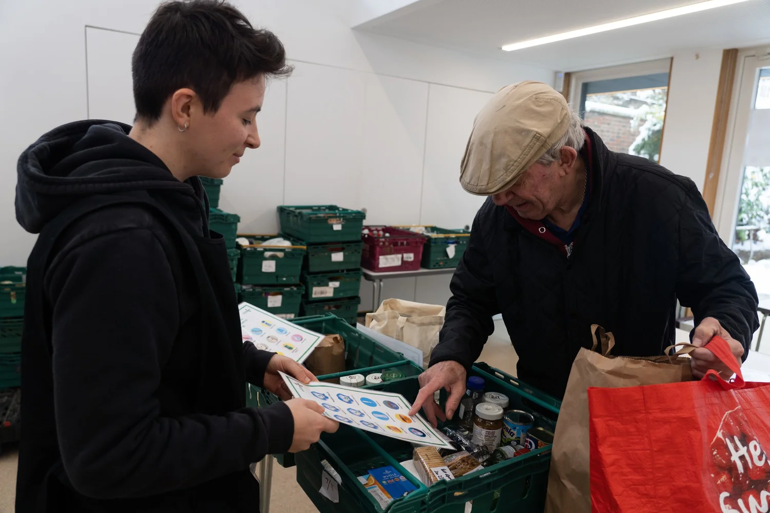 How to get voucher codes — Hackney Foodbank
