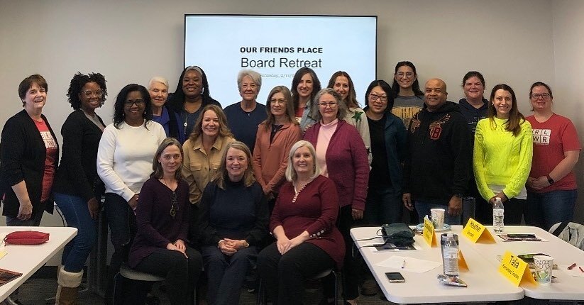 The Our Friends Place 2023 Board of Directors met for their annual Board Retreat this past weekend. We are looking forward to the ways we are planning to continue to help young women break generational cycles of abuse, neglect, poverty, and homelessn