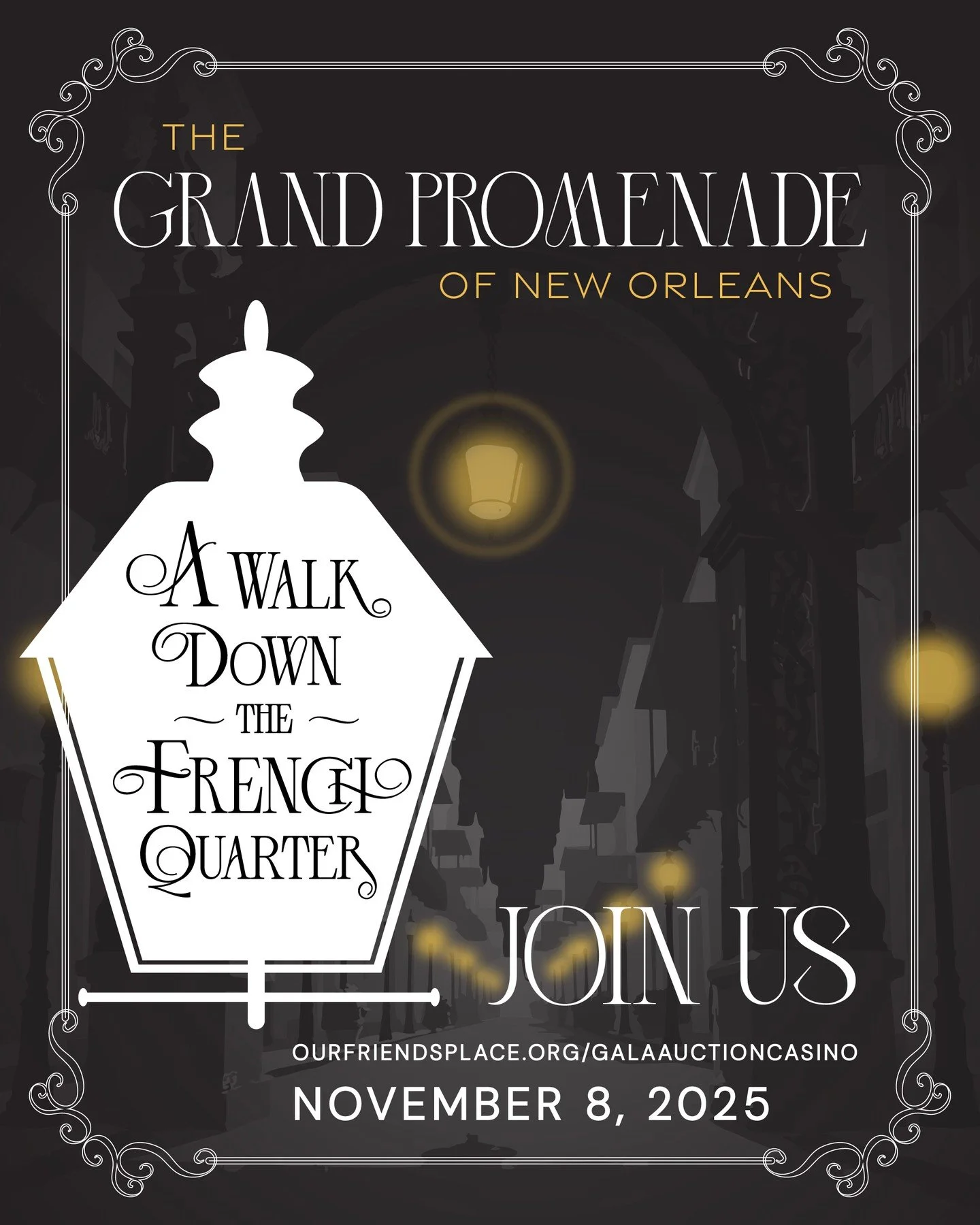 ✨ Step Into the French Quarter ✨

On November 8, the Fairmont Hotel will transform into the charm and magic of New Orleans&rsquo; French Quarter. 🌙✨

Join us for an evening where elegance meets impact:
 🎶 Live jazz &amp; dancing in a French Quarter