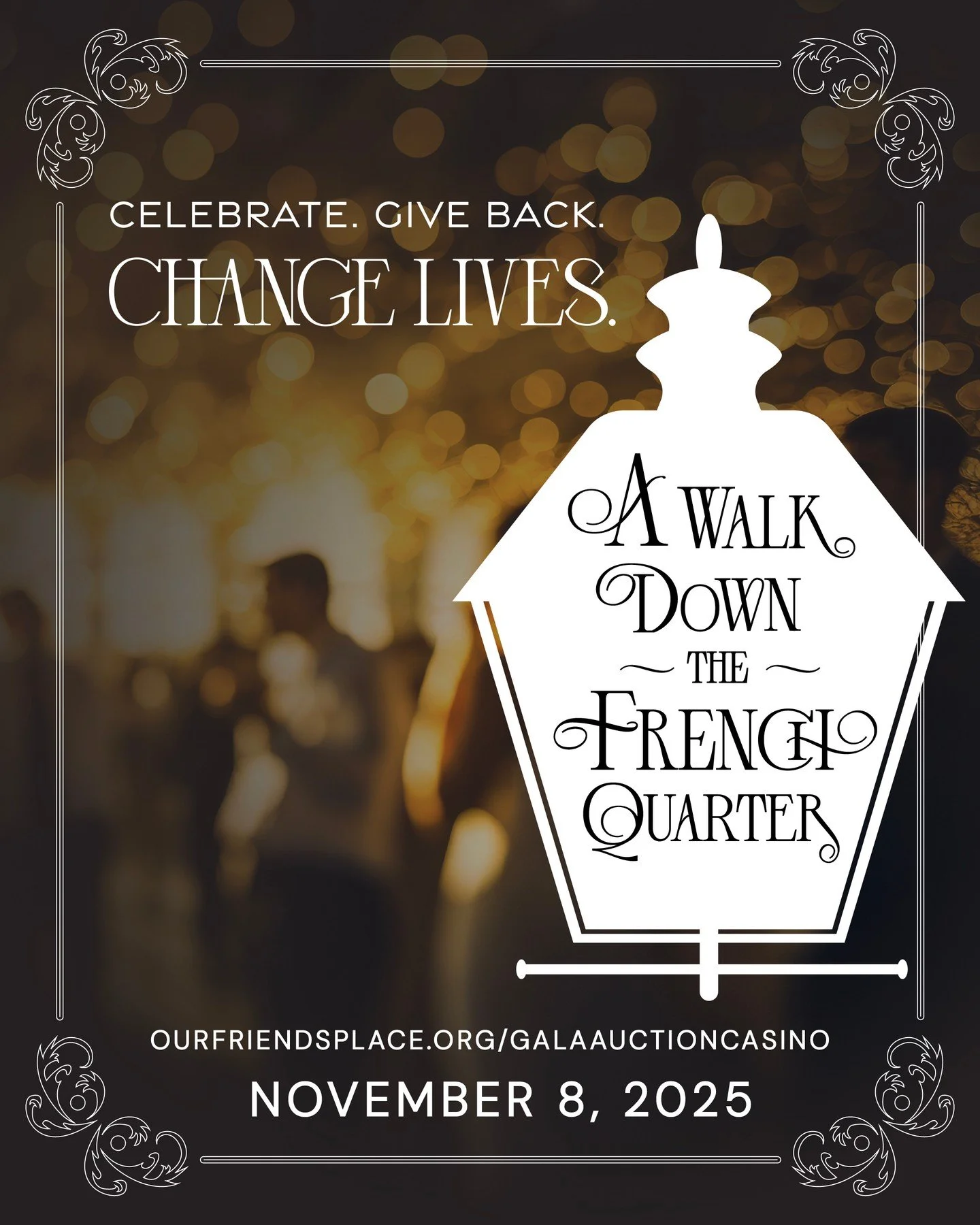 💜 Only 3 Days to Go! 💜

In just three days, the French Quarter comes to Dallas for the Our Friends Place Gala 2025.

Beyond the dinner, dancing, and excitement, this evening is about something bigger &mdash; empowering young women to build safe, st