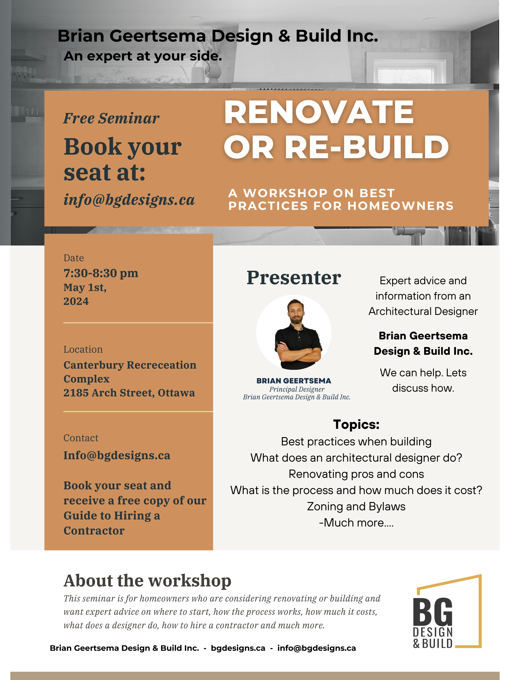 Renovate or Re-build Seminar