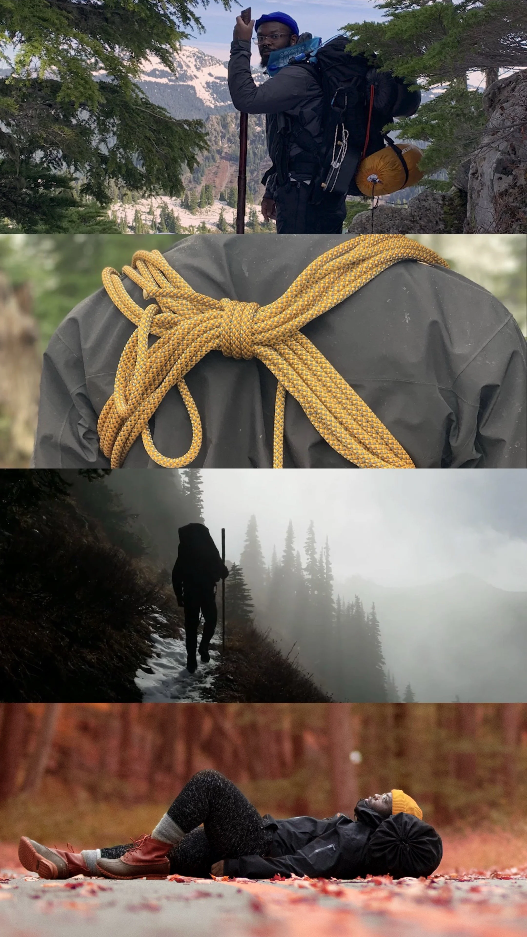 Backpacking for REI and Huel