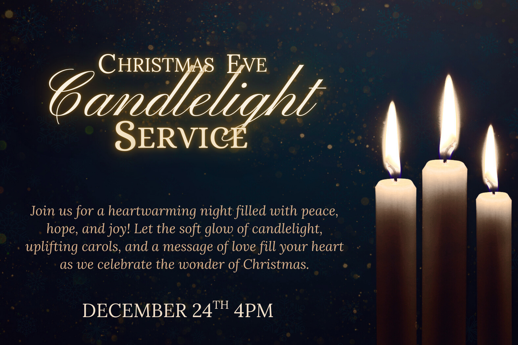 Christmas Eve Candlelight Service