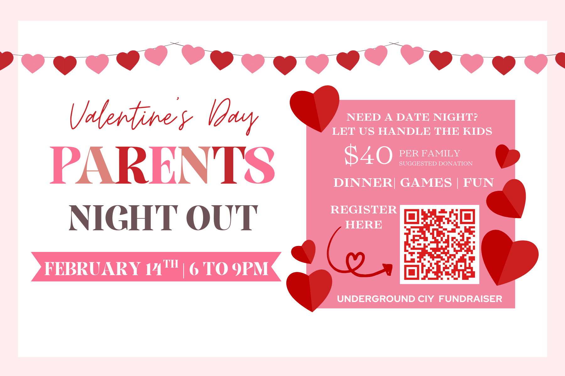Valentine's Day Parents Night Out