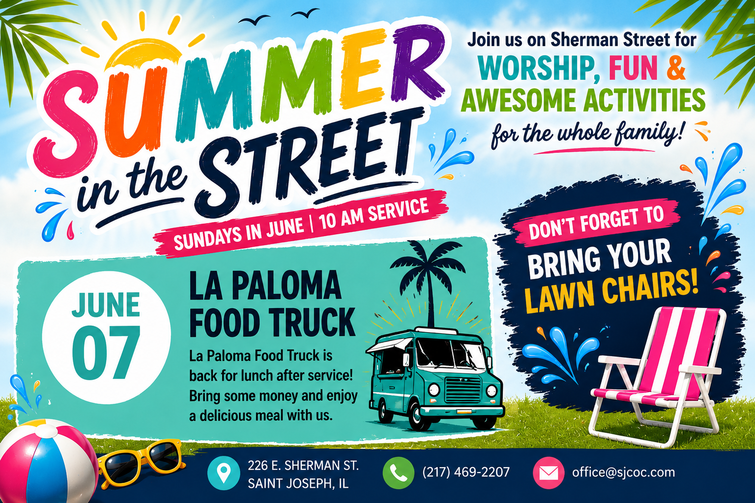 Summer in the Street - La Paloma Food Truck
