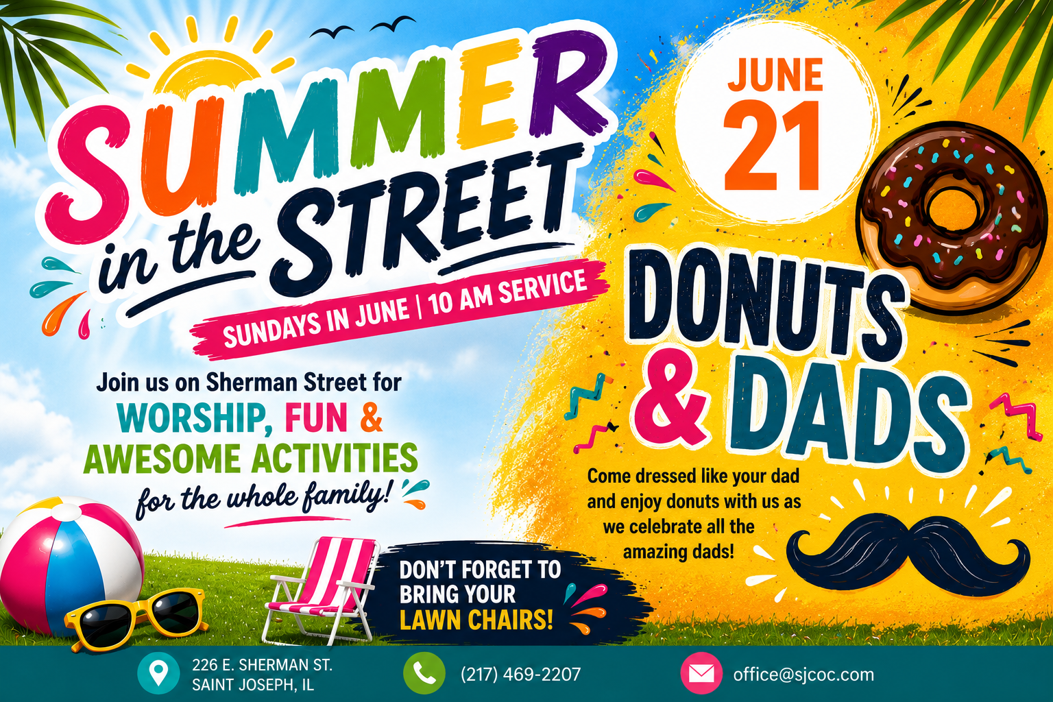 Summer in the Street - Donuts & Dads