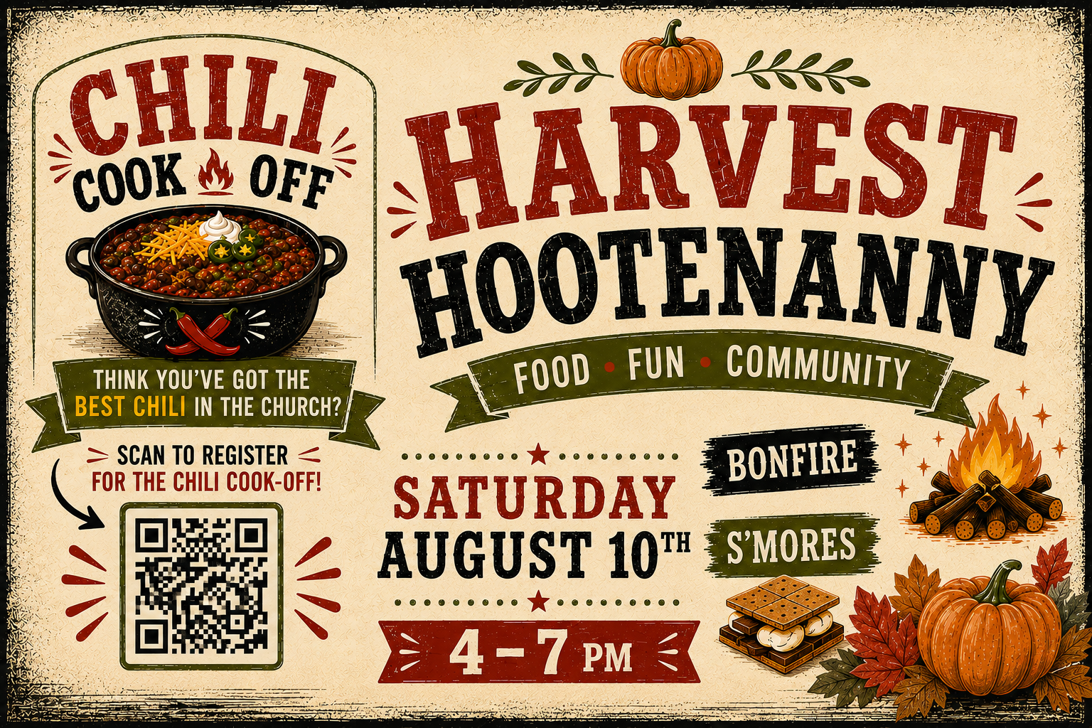 Harvest Hottenanny & Chili Cookoff