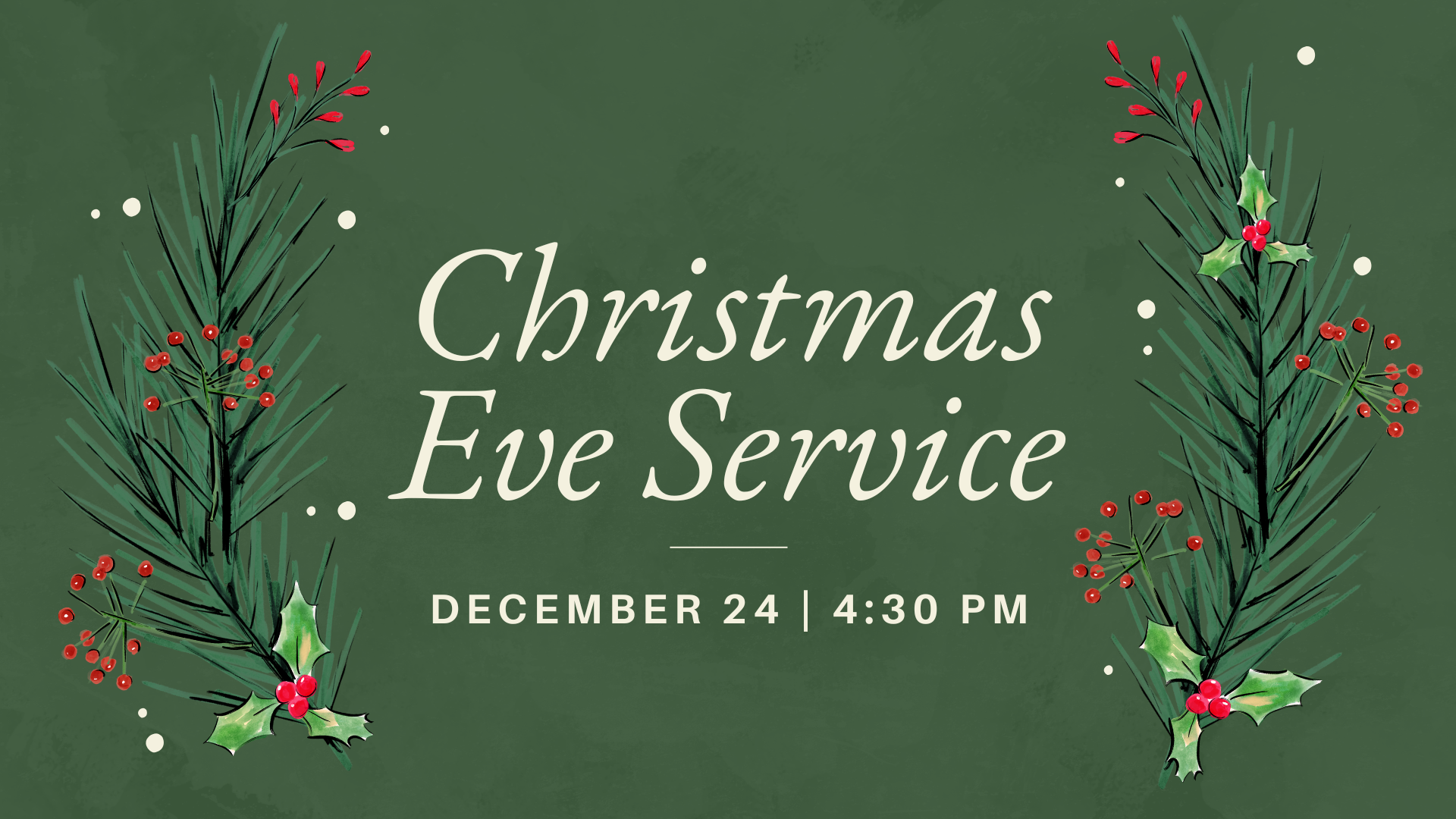Christmas Eve Service