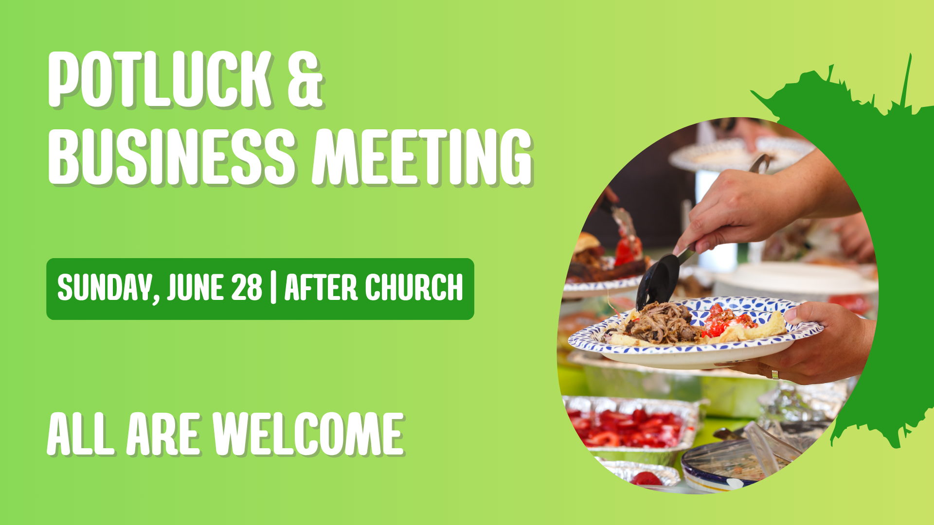 Potluck & Business Meeting