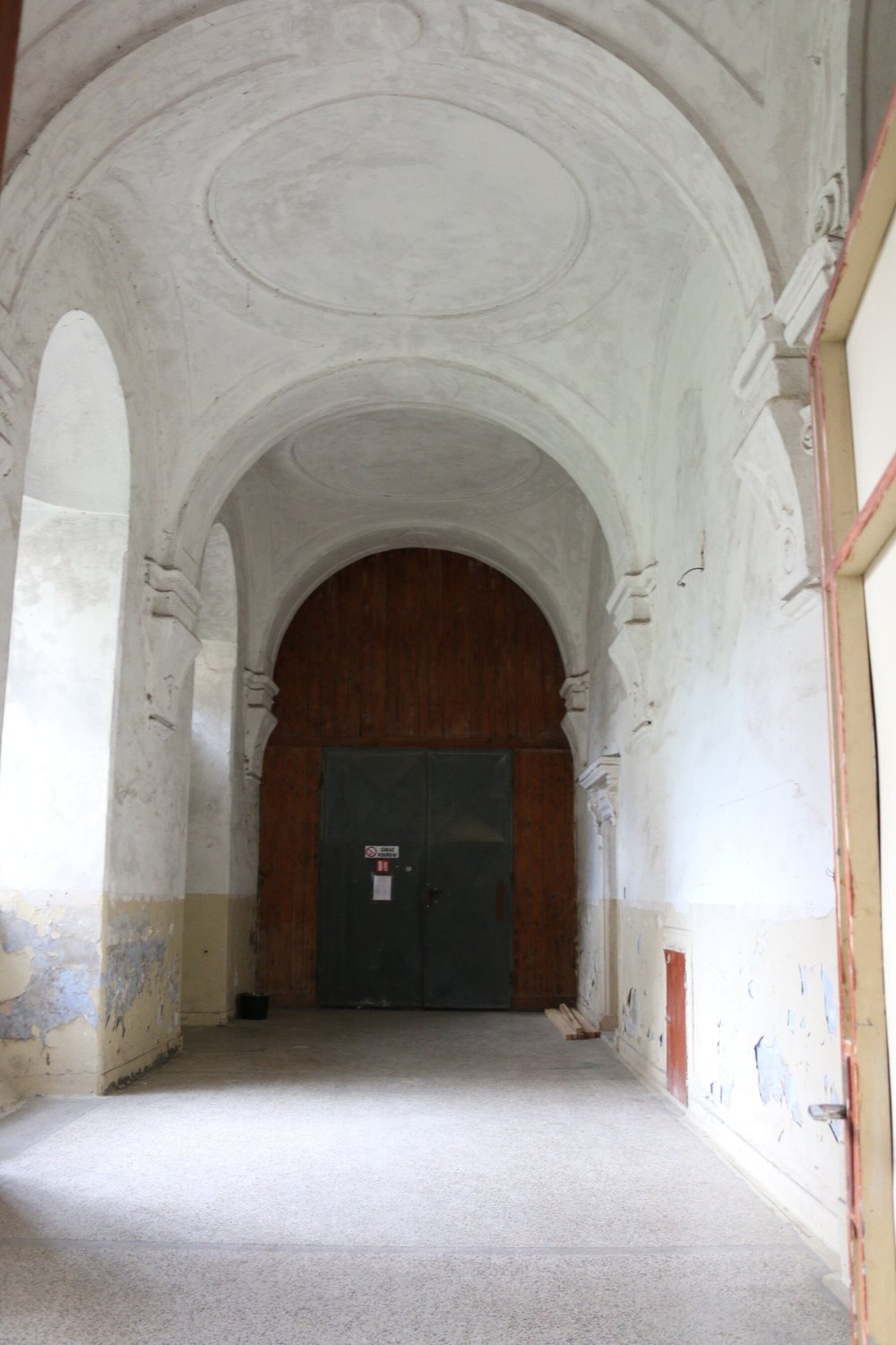 Monastery Hallway
