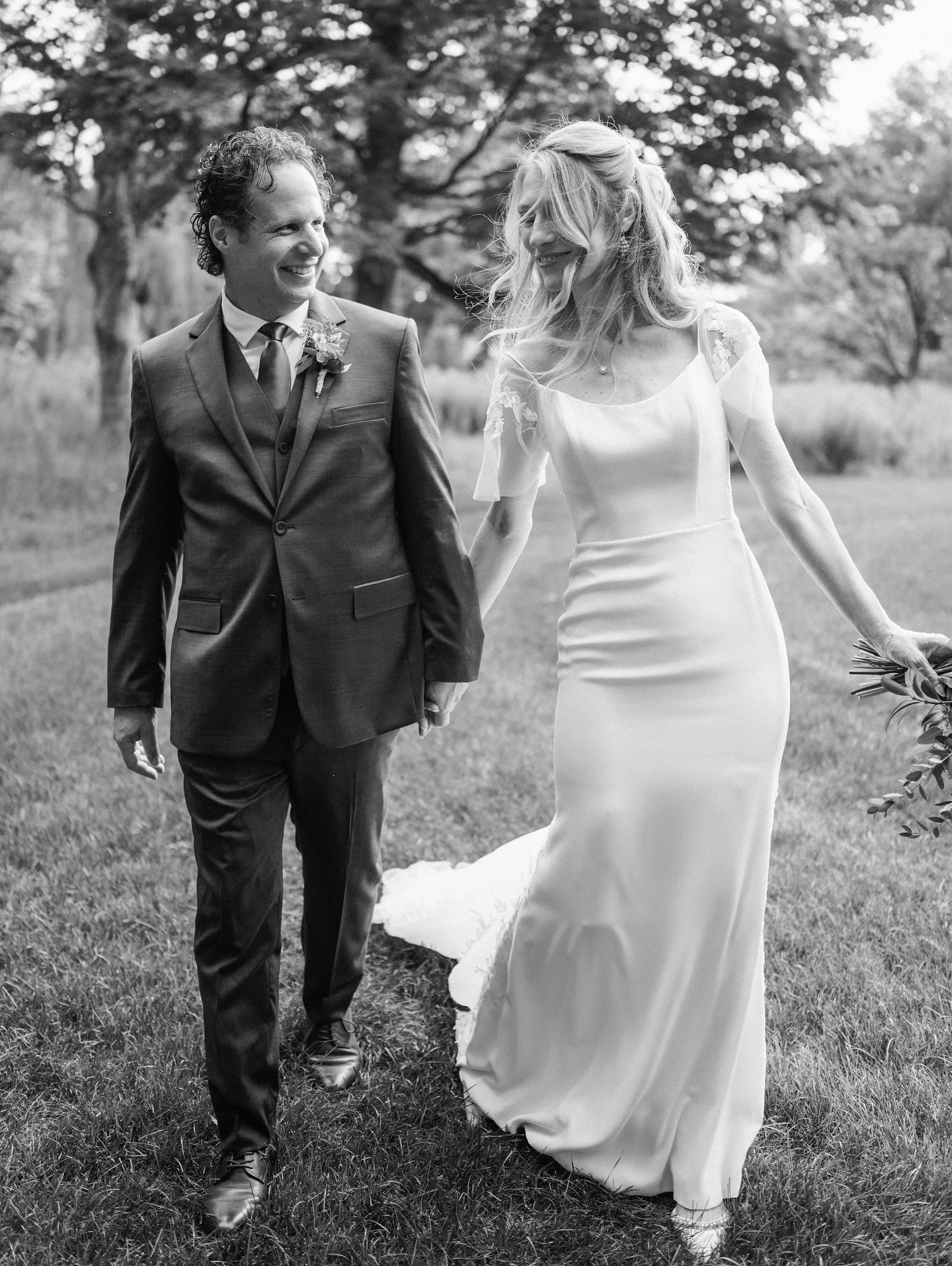 Married and walking on air 🤍