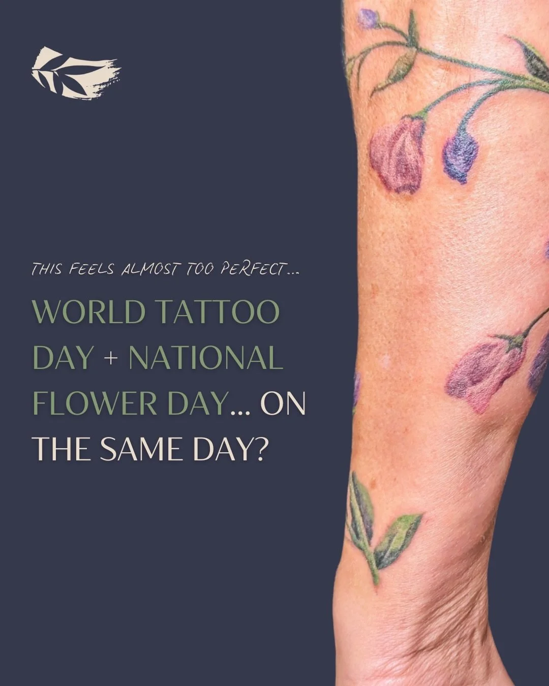 World Tattoo Day and National Flower Day on the same day?

Feels like it was made for us! Swipe to see why it matters so much to me!🌷

#worldtattooday #nationalflowerday #botanicaltattooartist #flowertattoos #naturetattoos