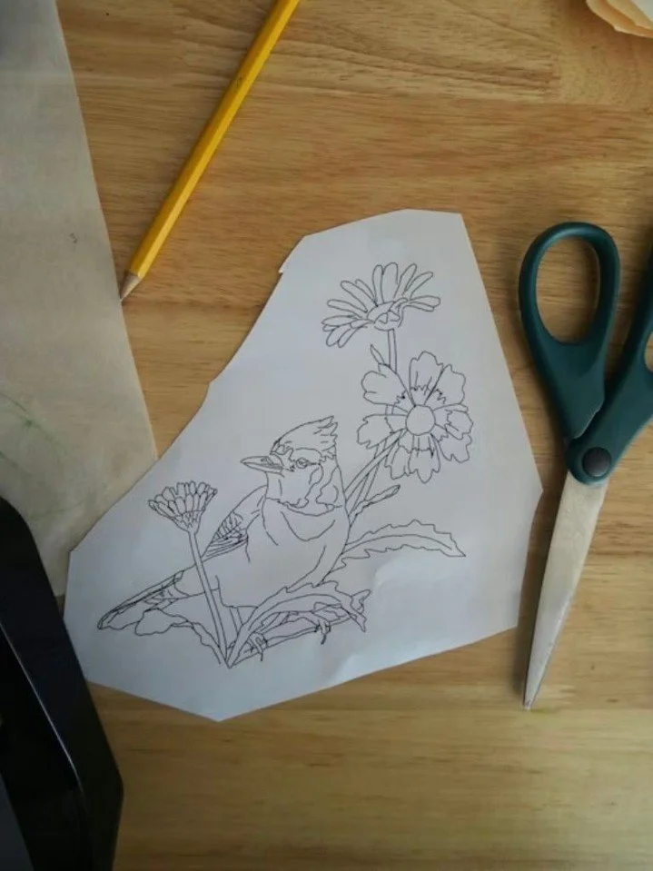 What starts as daisies doesn&rsquo;t always end as daisies.🤷

Melinda came in wanting a forearm wrap of daisies. Then came more wildflowers, then a cardinal, then a blue jay because it is her child&rsquo;s favorite bird. Ideas can change a lot in th