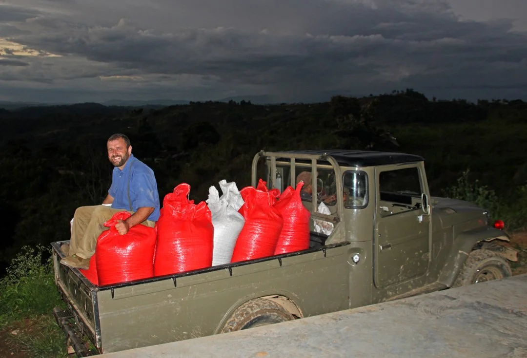 11-hauling predried coffee to dryer.JPG