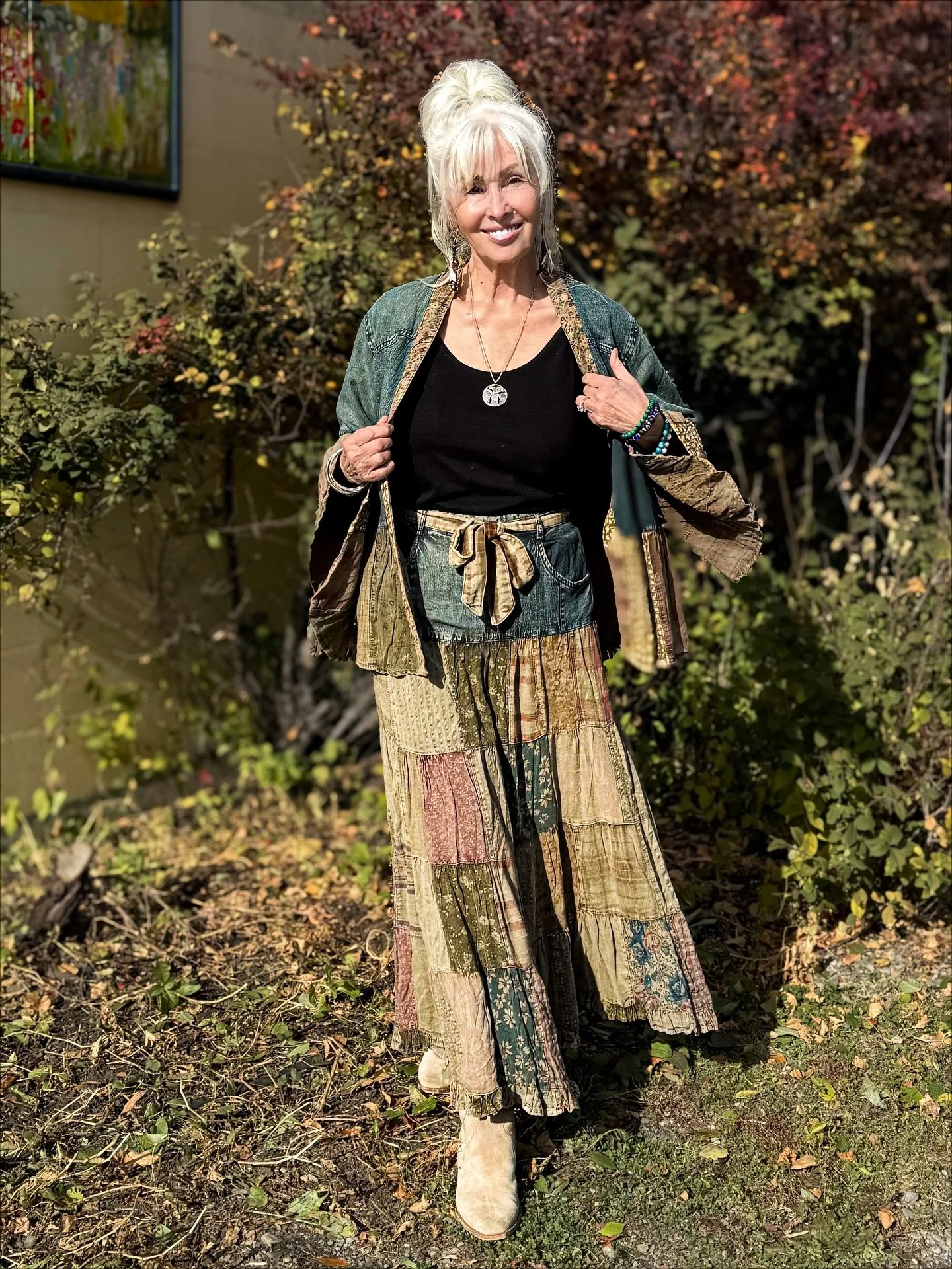 Bathed in golden autumn light, wrapped in stories that carry the heart of faraway artisans.
Every patch, every thread holds a whisper of creativity, beauty, and soul. 🍂

There&rsquo;s something timeless about the way true beauty never shouts &mdash;