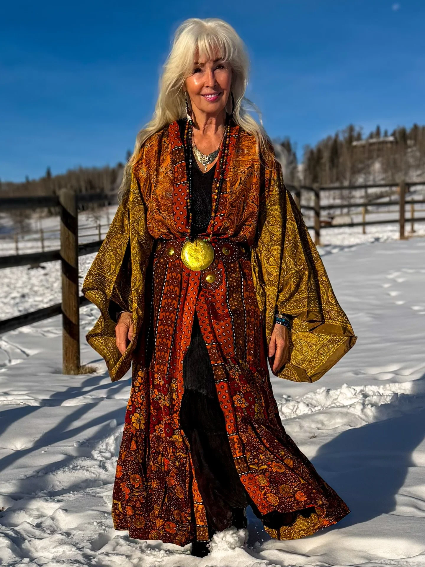 ✨ At Bohemia, we believe style should feel soulful, expressive, and timeless.
This look captures everything we love &mdash; rich textures, flowing layers, and a quiet confidence that shines in every season.

Rooted in artistry and inspired by wanderl