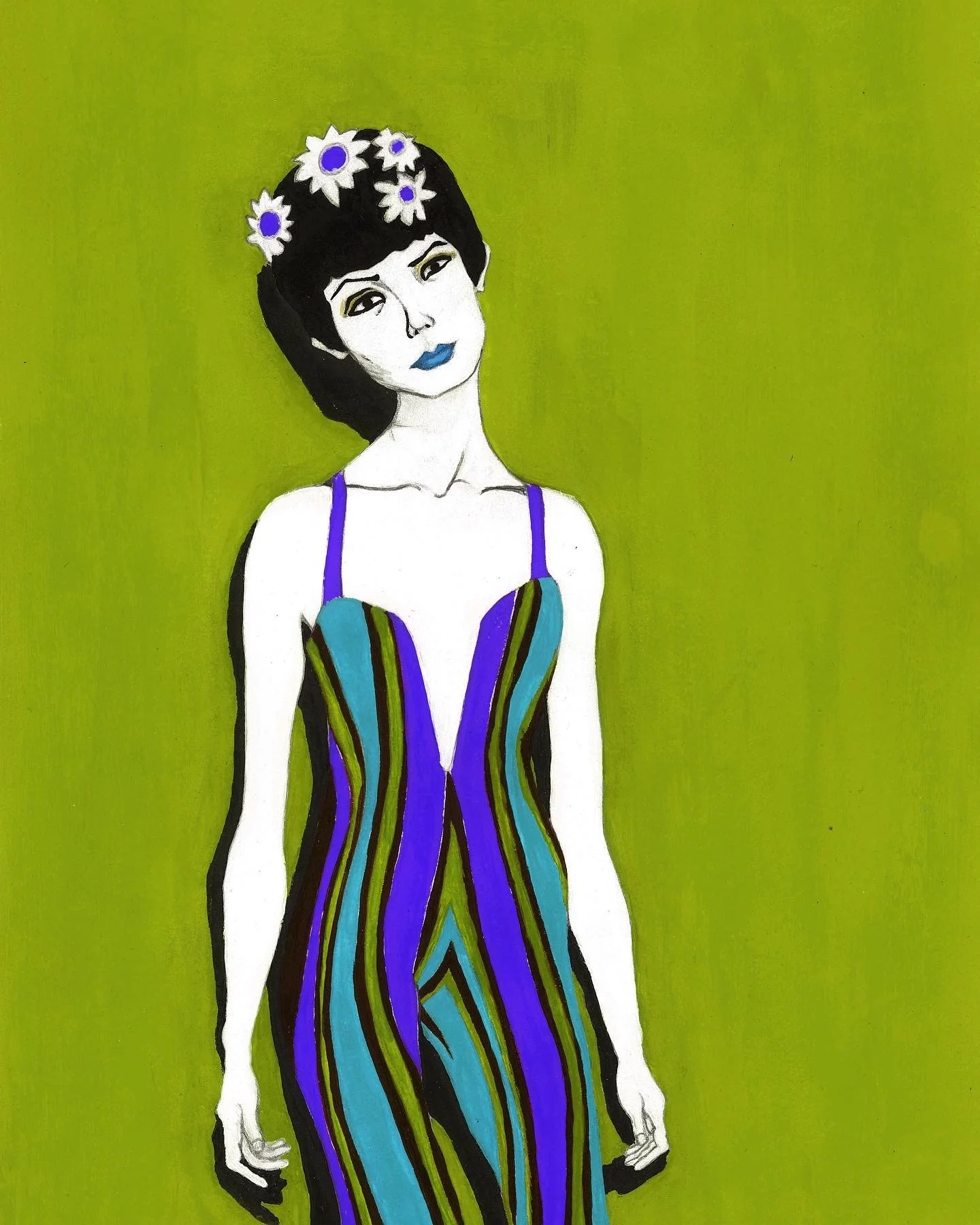 Jumpsuit in Lime Green