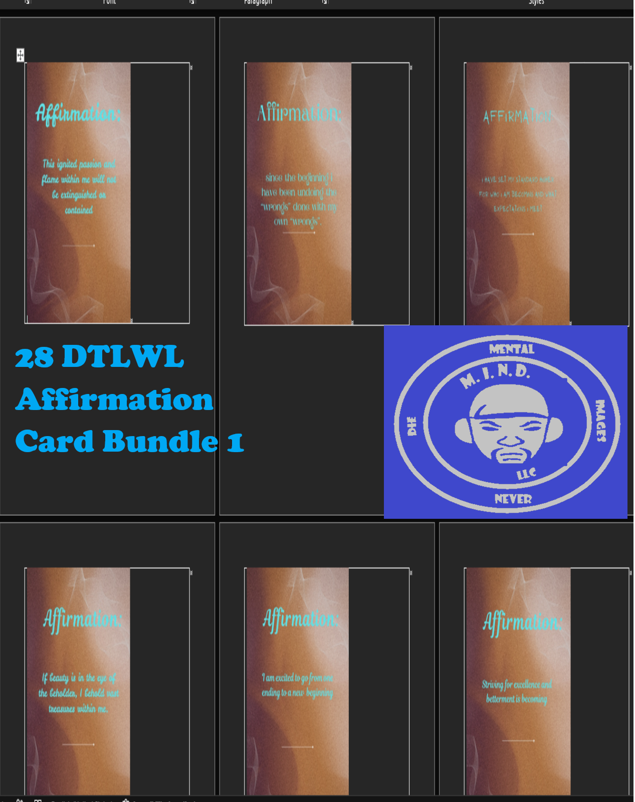 28 DTLWL Affirmation Card Bundle 1