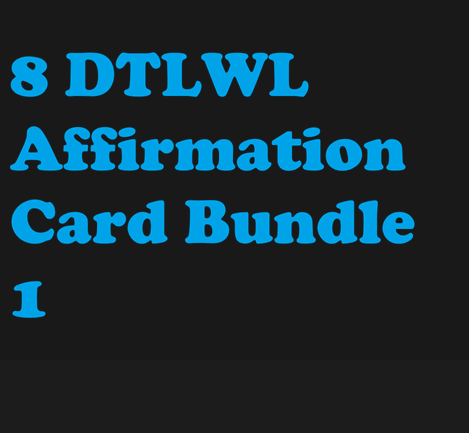 DTLWL The Horizon — 8 Digital Affirmation Card bundle 1
