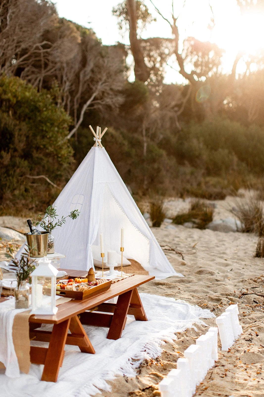 Beach proposal tasmania