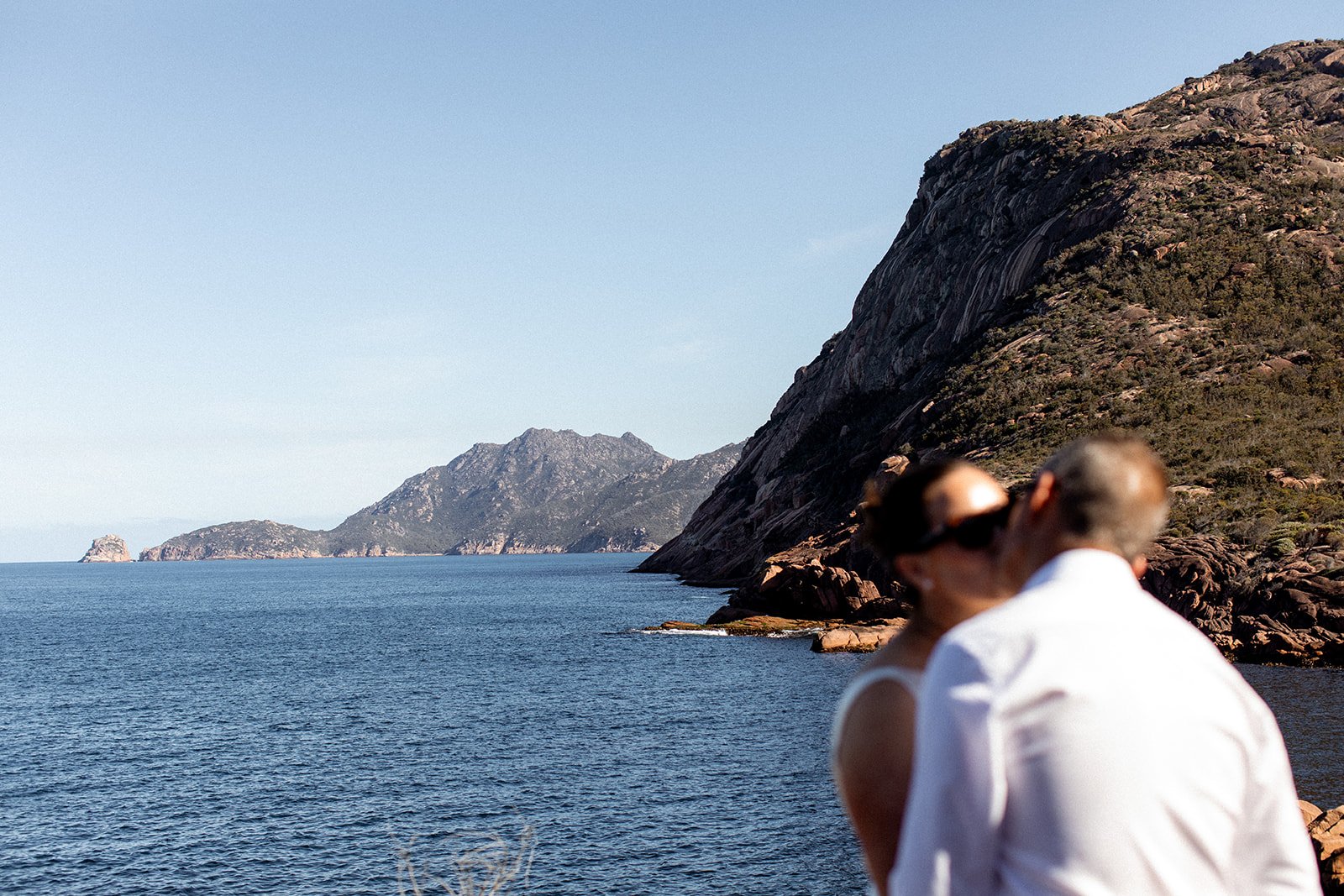 Nat &amp; Paul - Freycinet Lodge wharf ceremony
