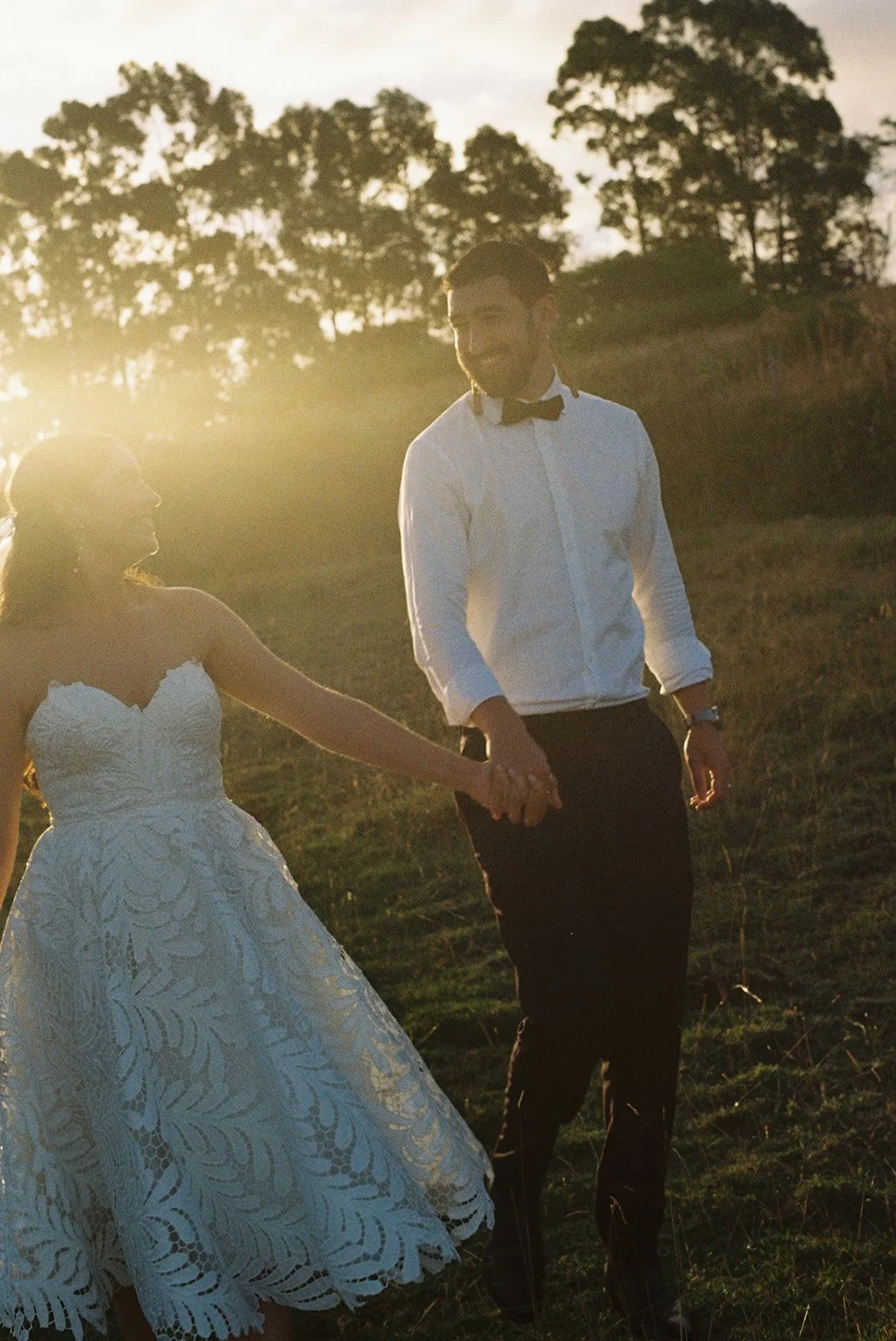 Nostalgic and Romantic - Tasmanian Wedding on Film 