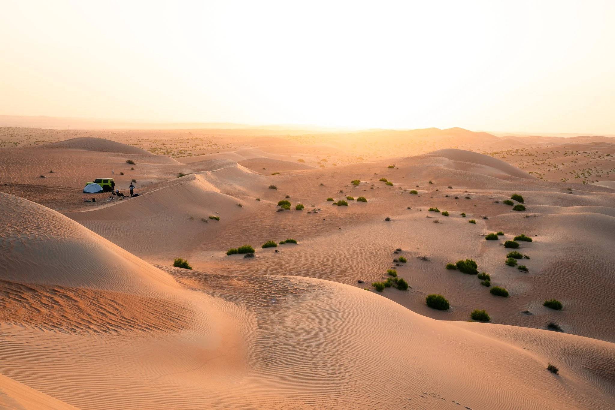 Winter in the Abu Dhabi Desert: 4x4 Dune Exploration, Camping &amp; Desert Skies