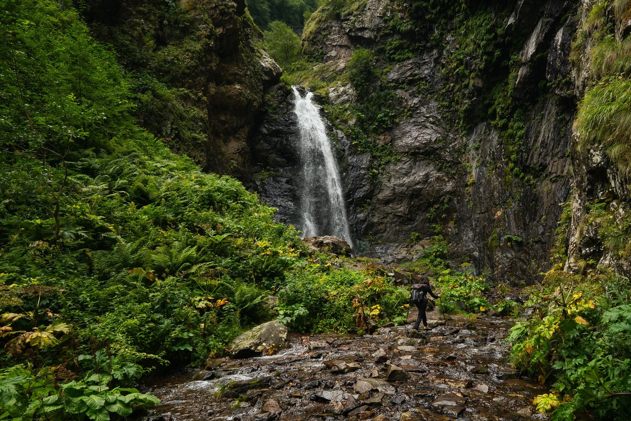 Gveleti Waterfalls: Big &amp; Small Waterfall, Georgia