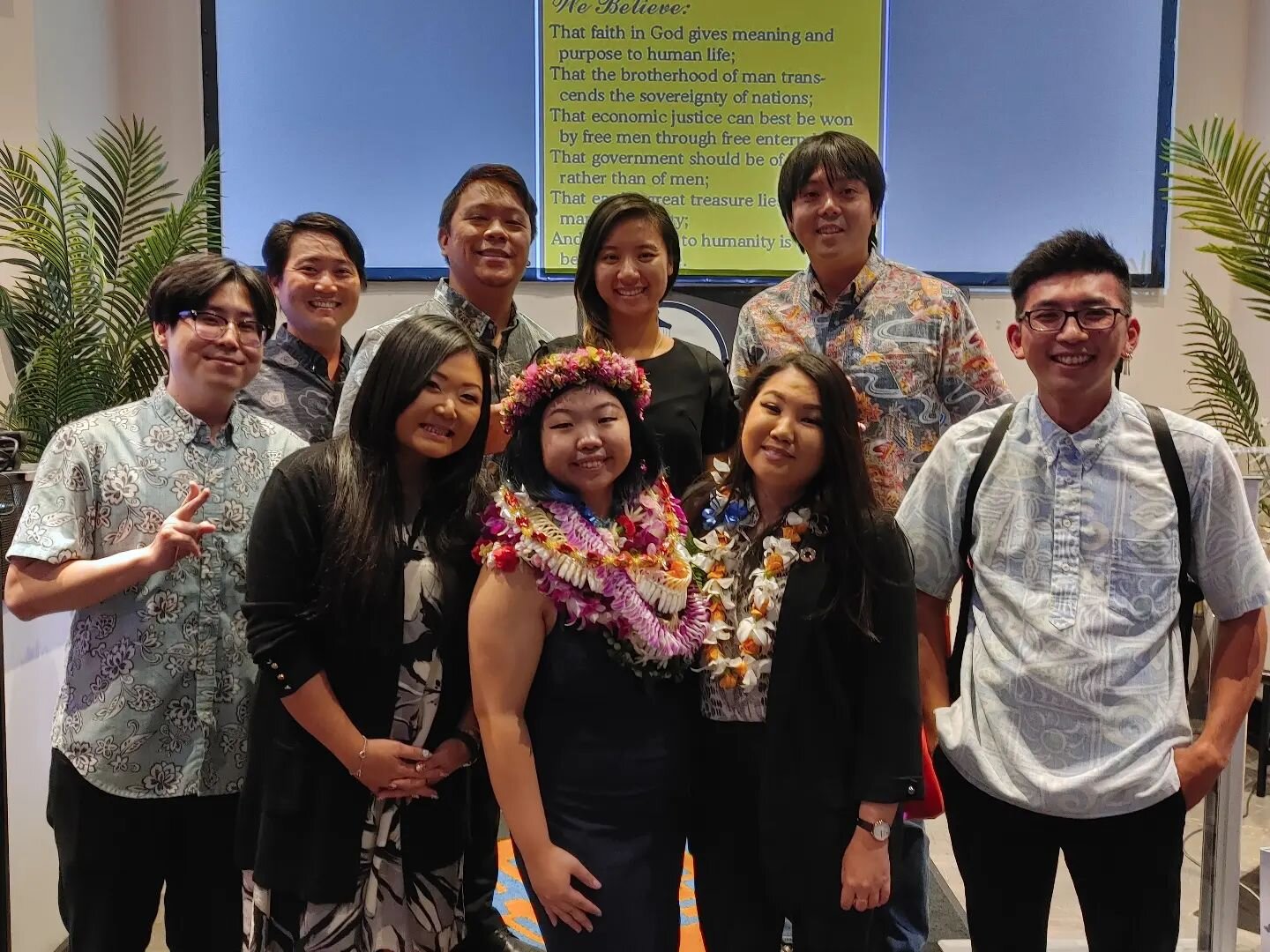 JCI Honolulu sends a big congratulations to 2023 Hawaii Kai President Madi Sim and her BOD! We look forward to working with you this year. 🎉 Banzai and Meow!