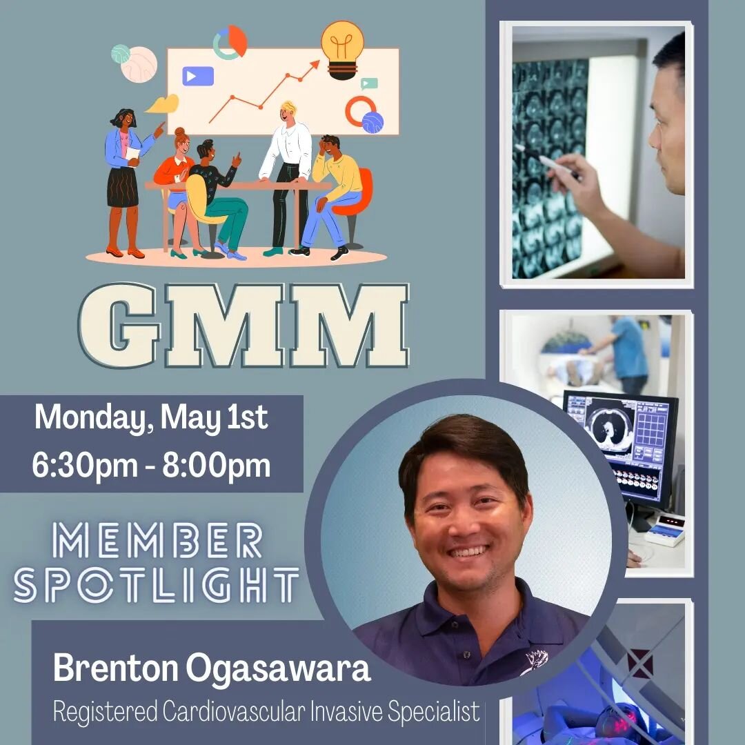 Join us at our next GMM tomorrow to hear the updates coming up for JCI Honolulu and don't forget to stay after for our Member Spotlight series! VP Brenton Ogasawara is a Registered Cardiovascular Invasive Specialist at Queens Medical Center and he wi
