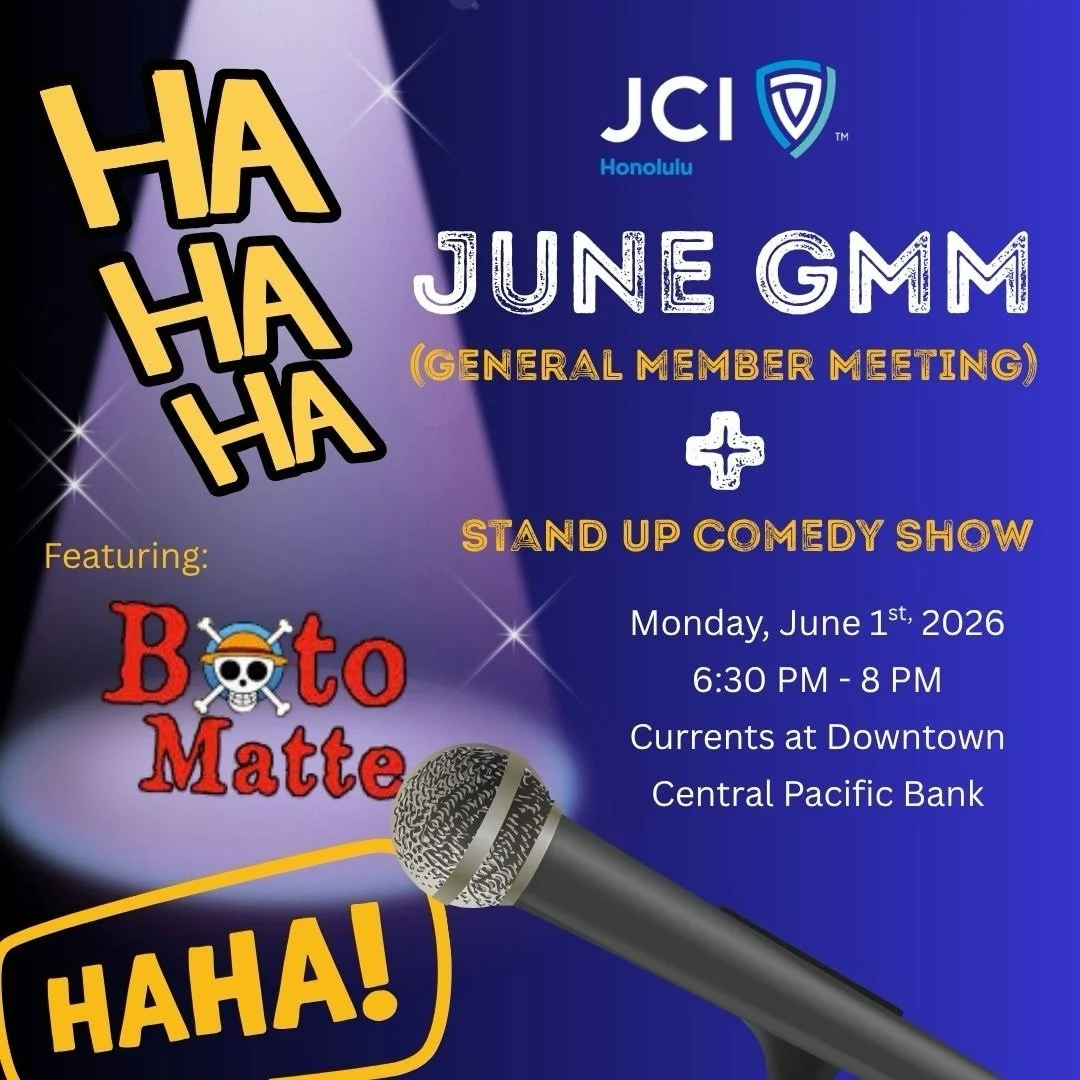 Join us for our upcoming General Membership Meeting on June 1.  This month&rsquo;s meeting will feature a special stand-up comedy performance and Q&amp;A session with featured guest &ldquo;Boto Matte&rdquo; @botomattecomedy. Come connect with fellow 