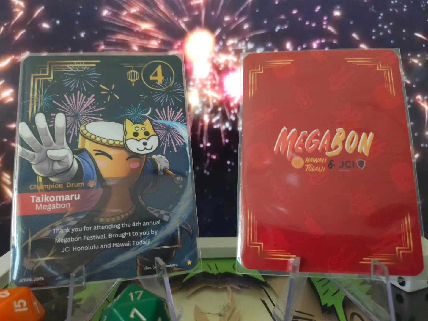 🎴✨&nbsp;MEGABON TRADING CARD DROP!&nbsp;✨🎴

Ready to add the&nbsp;4th Annual Megabon Trading Card&nbsp;to your collection? 👀🔥

Stop by the&nbsp;JCI Honolulu booth&nbsp;on&nbsp;September 12, 2026&nbsp;and spend&nbsp;$50 or more&nbsp;at the booth t