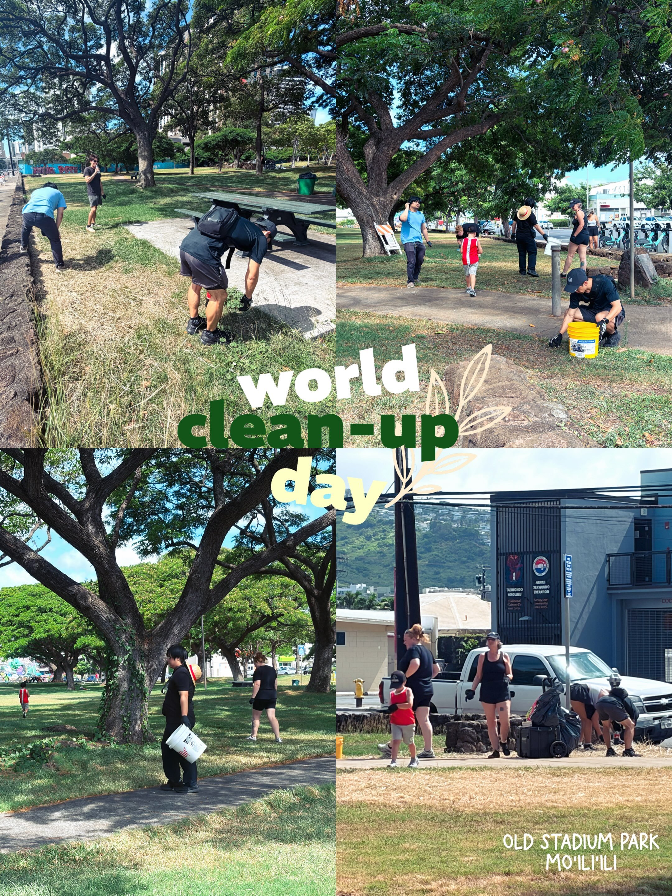 Our members came out to clean and spruce up the Moi&rsquo;ili&rsquo;li Old Stadium Park! Take a look at the before and after takes to see how much of an improvement we made during this clean up! Making our community spaces clean and beautiful one ste