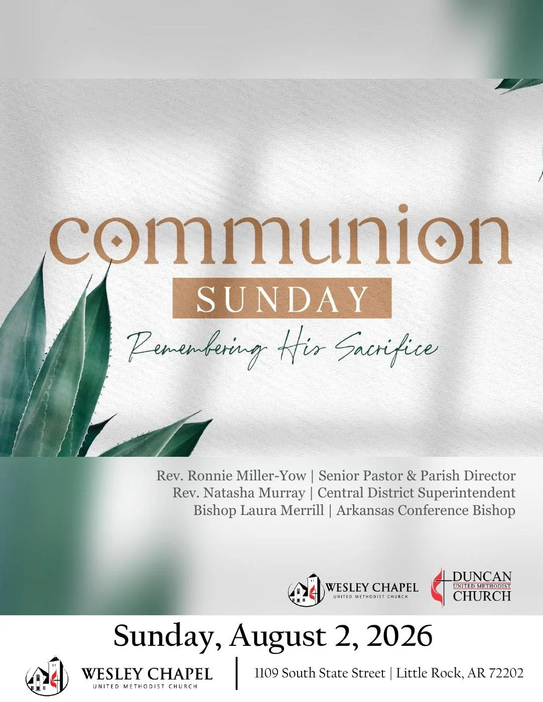 Virtual Bulletin Sunday, August 2, 2026