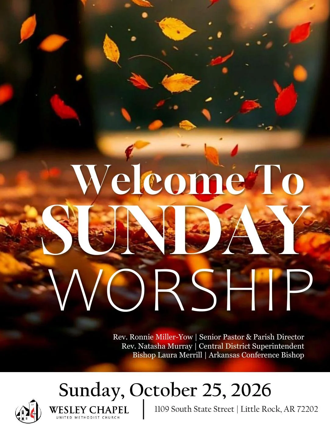 Virtual Bulletin Sunday, October 25, 2026