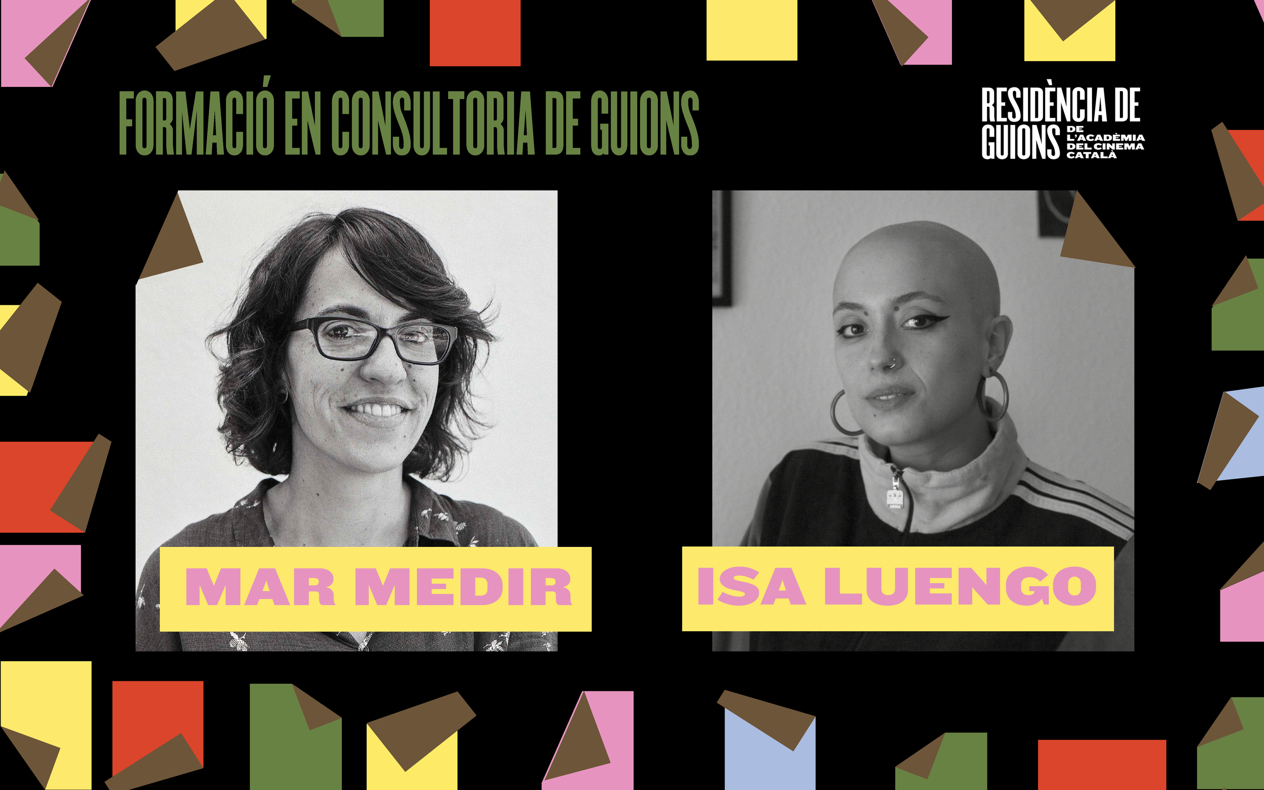 Mar Medir i Isa Luengo, seleccionades per a la primera edició de la formació en consultoria de guions de la Residència de Guions