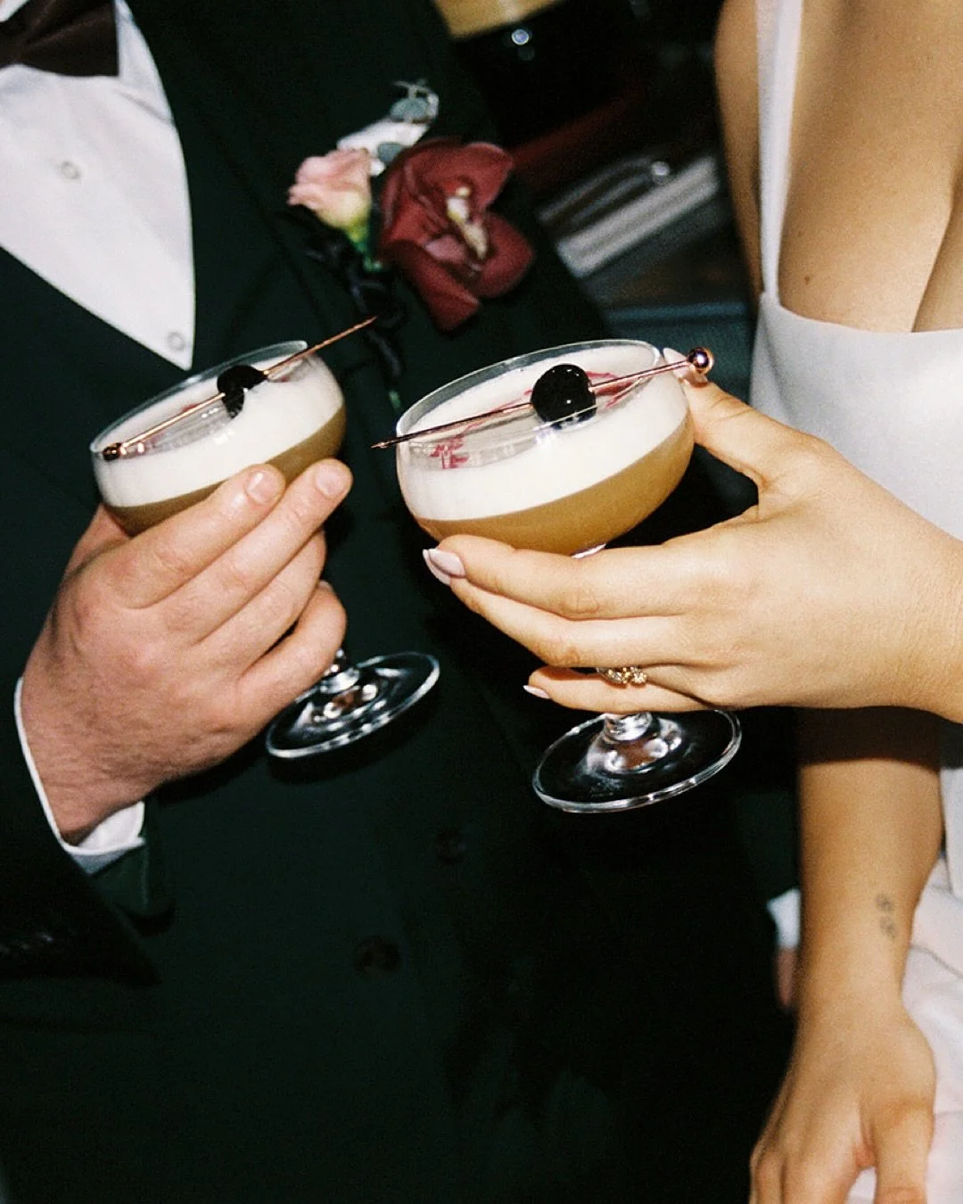 The internet has spoken! Here&rsquo;s some more of Ash &amp; Liam&rsquo;s cute Melbourne CBD Elopement❤️❤️❤️

They sealed the deal with a registry style ceremony at the Old Treasury Building. My partner and I acted as witnesses for them so they could